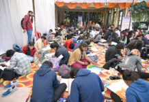 सांस्कृतिक संध्या में दी गई “अमर क्रांतिकारी गंगू बाबा” की प्रस्तुति