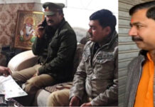 हिन्दू महासभा के प्रदेश अध्यक्ष ऋषि त्रिवेदी व प्रवक्ता शिशिर को किया गया नजरबंद
