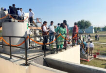 देश-विदेश के प्रतिनिधियों ने देखा भरवारा एसटीपी को