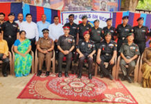 एनसीसी ग्रुप कमांडर लखनऊ ने किया 20 यूपी गर्ल्स बटालियन का निरीक्षण