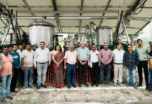 सीमैप ने बाराबंकी के गांव भगौली सरायफूटी में की एरोमा सस्टनेबल कलस्टर की शुरुआत