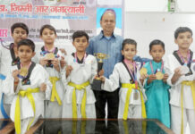 राज्य ताइक्वांडो : एलपीएस आनंद नगर शाखा ने जीते 5 स्वर्ण सहित 10 पदक