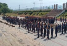 5 यूपी एअर स्कवाड्रन एनसीसी के प्रशिक्षण शिविर में फायरिंग प्रैक्टिस
