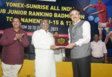 ऑल इंडिया अंडर -15व अंडर-17 बैडमिंटन टूर्नामेंट के क्वालीफायर के पहले दिन के ये रहे परिणाम