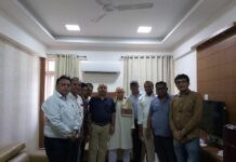 गुजरात के कर्मचारियों ने किया इप्सेफ के राष्ट्रीय अध्यक्ष का भव्य स्वागत