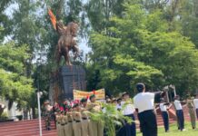 विश्व पर्यावरण दिवस पर एनसीसी कैडेटों ने ली पर्यावरण संरक्षण की शपथ