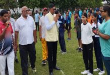 जिला सीनियर खो-खो : महिला वर्ग में केवी कैंट और ब्राइटलैंड की शानदार शुरुआत