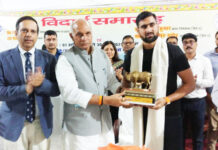 अंतर्राष्ट्रीय कबड्डी खिलाड़ी राहुल चौधरी बने गोवंश संवर्द्धन एवं डेयरी विकास के ब्रांड एम्बेसडर