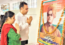 राष्ट्र के प्रति कर्तव्यों का निर्वहन ही स्वामी विवेकानन्द को सच्ची श्रद्धांजलि