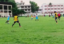 लखनऊ जिला फुटबॉल लीग : न्यू ब्वायज की जीत में मुस्तफा ने दिखाया कमाल
