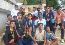 जिला सीनियर खो-खो प्रतियोगिता में केवी कैंट को दोहरा खिताब