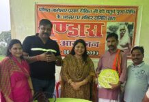 पण्डित जागेश्वर प्रसाद की चतुर्थ पुण्यतिथि पर भण्डारे के साथ वृक्षारोपण
