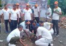 एनडीआरएफ ने मनाया स्वतंत्रता दिवस, पौधरोपण के साथ खेलों का भी आयोजन