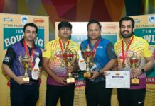 उत्तर प्रदेश के पदम वर्द्धन ने अपने नाम की विजेता ट्राफी