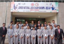राष्ट्रीय जूनियर जूडो प्रतियोगिता में भाग लेगी यूपी टीम