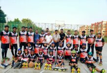 स्टेट रोलबॉल प्रतियोगिता के लिए लखनऊ की टीम तैयार