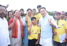 सरोजनीनगर फुटबॉल लीग में गोमती टाइगर क्लब की शानदार जीत से शुरुआत