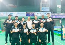 नेशनल जूनियर बैडमिंटन चैंपियनशिप में उत्तर प्रदेश को कांस्य पदक