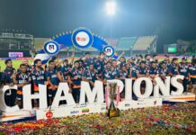 Kashi Rudras crowned Champions of the maiden UPT20, defeating the Meerut Mavericks by 7 wickets