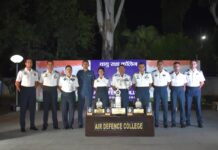 फाइटर कंट्रोलर कोर्स में 19 वायु सेना अफसरों को ट्रेनिंग
