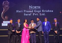 ऐश्प्रा जेम्स एंड ज्वेल्स को मिला “सिंगल स्टोर ऑफ द ईयर नॉर्थ” अवार्ड