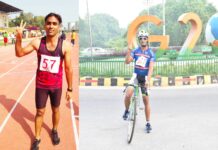 11वीं वाहिनी पीएसी सीतापुर के विनय कुमार यादव को दोहरे स्वर्ण