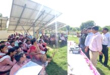 मेरठ के छात्र-छात्राओं ने 100 फीसदी नल कनेक्शन वाले गांव का किया भ्रमण