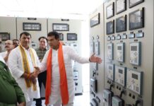 ऊर्जा मंत्री ने गोण्डा में 132/33 केवी पारेषण विद्युत उपकेन्द्र, घारीघाट का किया लोकार्पण