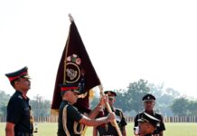 लेफ्टिनेंट जनरल दलजीत सिंह ने एएमसी को दिया प्रतिष्ठित प्रेसिडेन्ट कलर प्रतिस्थापन