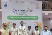 खेलो इंडिया महिला जूडो लीग : लखनऊ को पहला, बाराबंकी को दूसरा स्थान