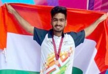 पैरा एशियन गेम्स में सीएमएस छात्र श्रेयांश त्रिवेदी ने दो कांस्य जीत बढ़ाया देश का गौरव