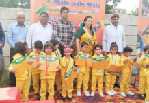 स्पोर्ट्स डे पर जूनियर दिल्ली स्कूल सॉफ्ट टेनिस कोर्ट की हुई शुरुआत