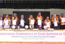 राष्ट्र प्रमुखों की बैठक बुलाने के आहवान के साथ घोषणा पत्र जारी