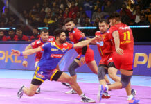 PKL 10 : मौजूदा सत्र में यू मुम्बा की चौथी जीत, दिल्ली ने यूपी को हराया