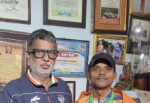 यूपी के अल्ट्रारनर जयप्रकाश को दूसरा स्थान, डा.आनन्देश्वर पाण्डेय ने दी बधाई