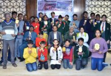 चरंस प्लाजा शतरंज कप : सुमित झा सर्वाधिक 7 अंक के साथ बने विजेता