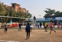 सरोजनीनगर इंटर स्कूल बॉयज वॉलीबॉल : एलआरएसएस बंथरा और कर्नल एसएन मिश्रा इंटर स्कूल की जीत