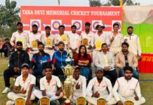 इंटरनेशनल स्पोर्ट्स क्लब ने जीता प्रथम तारा देवी क्रिकेट टूर्नामेंट का खिताब
