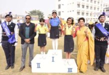 स्टूडेंट्स ने ड्रिल, योगा एवं एरोबिक्स में भी बिखेरा जलवा
