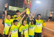 रॉयल्स टीम बनी मास्टर्स टेनिस लीग(एमटीएल) सीज़न – 5 चैंपियन