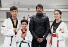 चौक स्टेडियम के तीन प्रशिक्षु एसजीएफआई स्कूल ताइक्वांडो गेम्स में दिखाएंगे दम