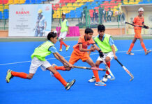 यूपी ग्रेस की एकतरफा जीत, भीलवाड़ा हॉकी अकादमी को 12-0 से हराया