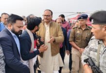 बेलौली ग्राम पंचायत भवन से खींचा गया संतकबीर नगर के विकास का खाका