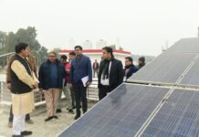 अयोध्या धाम पहुंचे ऊर्जा मंत्री, विद्युत व्यवस्था की ली जानकारी