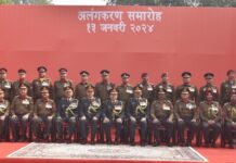 देश का गौरव बढ़ाने वाले वीर जवानों को मध्य कमान अलंकरण समारोह में किया गया सम्मानित