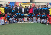 लखनऊ हास्टल ने जीता प्रथम रुद्र मैत्री पुरुष हॉकी टूर्नामेंट का खिताब