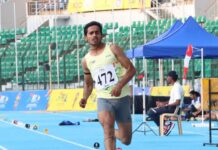 मां की दुर्घटना से ट्रेनिंग पर लगा था ब्रेक, यूपी के कांस्य विजेता लॉन्ग जम्पर तौसीफ की करियर वापस पटरी पर