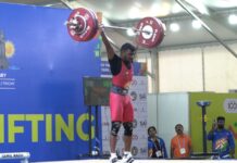 भारोत्तोलक महादेव वाडार को स्वर्ण, महाराष्ट्र की तालिका के शीर्ष पर पकड़ मज़बूत