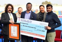 हॉकी खिलाड़ी राजकुमार पाल लक्ष्मण अवार्ड से किए गए सम्मानित