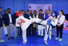 प्रथम खेलो इंडिया महिला ताइक्वांडो लीग फेज 2 : सीआरपीएफ की माइबाम चनचनबी ने जीता स्वर्ण